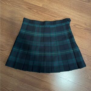 Plaid Pleated American Apparel Tennis Skirt